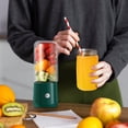 thumbnail image 1 of Yhmxh Apartment Essentials Kitchen Accessories Kitchen Appliances Kitchen Tools Blenders for Shakes and Fruit Juicer USB Rechargeable with 6 Blades Handheld Blenders for Sports Travel and Outdoors, 1 of 5