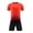 Orange, variant on Custom Printing Boys Football Training Jersey Children's Football Shirts Boys Soccer Wear Uniform Sets for Kids