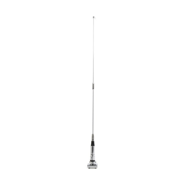 Unique Bargains Metal Adjustable Angle Anti Static Auto Car Decorative Antenna in a silver tone. Designed for car decoration purposes, this antenna is not functional as a genuine antenna. Made of rigid metal and plastic materials, it resists static electricity effectively. The antenna features a sleek, modern design with a stick size of 56 x 2 cm (22 x 0.8 inches) and a base size of 3.8 x 2.4 x 1 cm (1.5 x 0.9 x 0.4 inches). Ideal for mounting on the top center of the rear window of most cars.