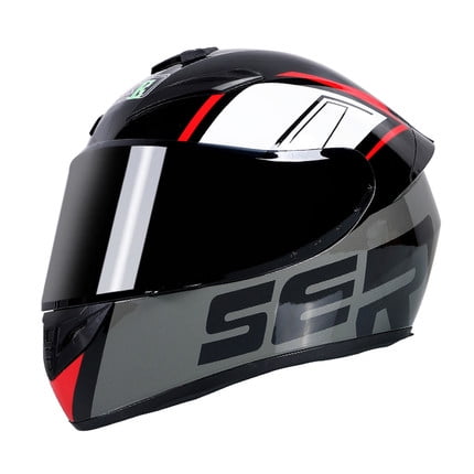 Motorcycle Helmet cool Modular Moto Helmet With Inner Sun Visor Safety Double Lens Racing Full Face the Helmet Moto Helmet