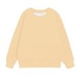 thumbnail image 4 of RXIRUCGD Chandail en Molleton pour Petites et Grandes Filles Décontracté Couleur Unie Col Rond Manches Longues Tunique Ajustée Pulls Mode Automne, Chandail en Molleton Beige pour Filles Taille 7-8 Ans, 4 of 7