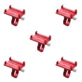 thumbnail image 3 of maskred Aluminum Alloy Mobile Phone Holder for Smartphone 3.5-6.2 inch Mobile Cell Phone Bike Handlebar Mount Bracket Racks red 5Set, 3 of 6