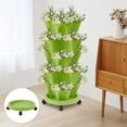 thumbnail image 4 of Kyusrd Summer Savings Tools Special Deal!A Movable Tray For Stacking Plastic Strawberry Pots A Three-dimensional Planting Basin, 4 of 5