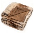thumbnail image 1 of Gymax Fluffy Faux Fur Throw Blanket 760GSM Soft Fuzzy Luxury Faux Raccoon Fur Blanket, 1 of 10