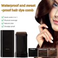 thumbnail image 2 of 2PCS White Hair Concealer Stick, White Hair Concealer Stick for Women, Portable Hair Color Touch-UpStick with Comb, Waterproof and Sweat-Proof Hair DyeStick (#Brown, 2PCS), 2 of 8