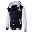 thumbnail image 1 of LUXUR Chandail à Manches Longues pour Homme, Décontracté, Automne, Blanc, 3TG, 1 of 3