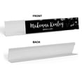 thumbnail image 2 of Printtoo Personalized Desk Name Plate Pretty & Flowers Custom Acrylic Office Desk Name Plate Accessory 2x10 Inches, 2 of 5