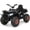 Noir, variante sur Costway Quad Électrique 4 Roues 12 V pour Enfants, 2 Vitesses, Voiture à Chevaucher avec MP3 et Lumières DEL, Rouge