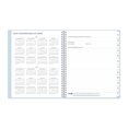 thumbnail image 2 of 2025 Weekly Monthly Planner, 8.5 x 11, Blue Sky, Solid Morning Blue, 2 of 9