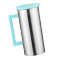 thumbnail image 1 of yuksok Water Pitcher Jug Carafe Kettle Cold Drinks Juice Pot Stainless Steel Green, 1 of 8
