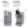 thumbnail image 3 of Keurig K-Express Essentials Plus Single Serve K-Cup Coffee Maker, 3 of 7