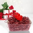 thumbnail image 2 of Raffia 100g Red Glitter Raffia Grass Valentine's Day Shimmering Golden Silk Decorations for Gift Wrapping and Crafts(1Pcs,100g) Rkxzt, 2 of 9