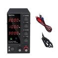 thumbnail image 3 of Alimentation Électrique DC Réglable 30V 10A Alimentation de Laboratoire LED 60V 5A Régulateur de Tension Stabilisateur Banc de Commutation Source, Excellente Compatibilité, 3 of 7