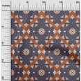 thumbnail image 1 of oneOone Polyester Lycra Fabric Swirl Ikat Print Sewing Fabric BTY 56 Inch Wide, 1 of 4
