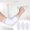 White, variant on mtvxesu Reusable Silicone Cleaning Sleeve Water Barrier Arm Protector for Kitchen Dishwashing and Household Cleaning, 1 Pack