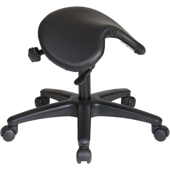Nicer Furniture Backless Adjustable Saddle Stool