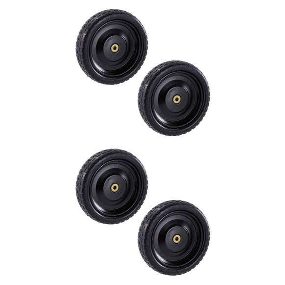 Gorilla Carts 4-Pack 13 Inch No-Flat Replacement Tires for Wagons, Hand Trucks and More