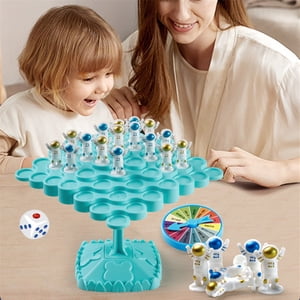 YIMWNYI Astronaut Puzzle Game Set, Parent-Child Interactive Board Game, Space-Themed Stacking Toy, Improves Cooperation & Social Skills, Perfect for Birthday, Holiday & Christmas Gifts
