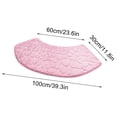 thumbnail image 4 of 1pc Foam Bath Rug Embossed Bathroom Mat Water Absorbent And Washable Bath Rugs Non-Slip Thick Soft And Comfortable Carpet For Show, 4 of 5