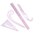 thumbnail image 1 of French Curve Ruler Curve Rulers Tailors Ruler Sewing Tools for Pattern Maker 4pcs, 1 of 8