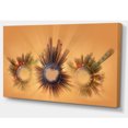 thumbnail image 2 of Miniature Earth Planets with Skyscrapers - Abstract Art on Canvas, 2 of 3
