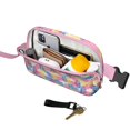 thumbnail image 2 of Boho Tropical Paradise Belt Bag – Colorful Palm Tree Fanny Pack with Hawaii Island Aesthetic, 2 of 4