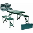 thumbnail image 3 of World Famous Green Folding Portable Picnic Table Set - 4 Person - Great for Kids, 3 of 4