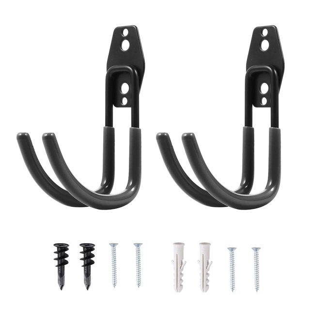 Shisuyan J Hook For Wire Shelving Iron Spraying Plastics 2Pcs 5.9X4.3X1.4In