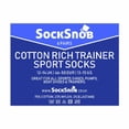 thumbnail image 2 of Sock Snob - 6 Pack Mens Cotton Low Cut Quarter Gym / Trainer Socks, 2 of 2