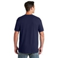 thumbnail image 2 of Jerzees T-Shirt Ras du Cou à Manches Courtes avec Poche pour Hommes DRI-POWER Active, 5X, J Marine, 2 of 5