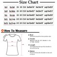 thumbnail image 2 of SMihono Hauts pour Femmes Été Décontracté Chic T-shirt Imprimé Col Rond Boutonné Plissé Manches Courtes Oversize pour Femmes, 2 of 4