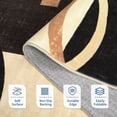 thumbnail image 4 of HOMERRY 9' x 12' Area Rug for Living Room Washable Bedroom Geometric Indoor Carpet, Blue, 4 of 5