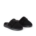 thumbnail image 3 of Time and Tru Women's Marled Berber Mule Slippers, 3 of 4