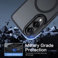 thumbnail image 3 of [PST] Samsung Galaxy S25 Edge Case, Matte Rubber Hybrid Back Cover with Magnetic MagSafe Compatible, 3 of 5