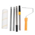 thumbnail image 2 of Long Paint Roller Set, Paint Roller Extension Pole Kit Flexible Stainless Steel Efficient  for Home, 2 of 7