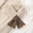 thumbnail image 1 of Horkkom Neck Gaiters for Men Winter Color Block Scarf With Warmth And Protection Thick Scarves, 1 of 4