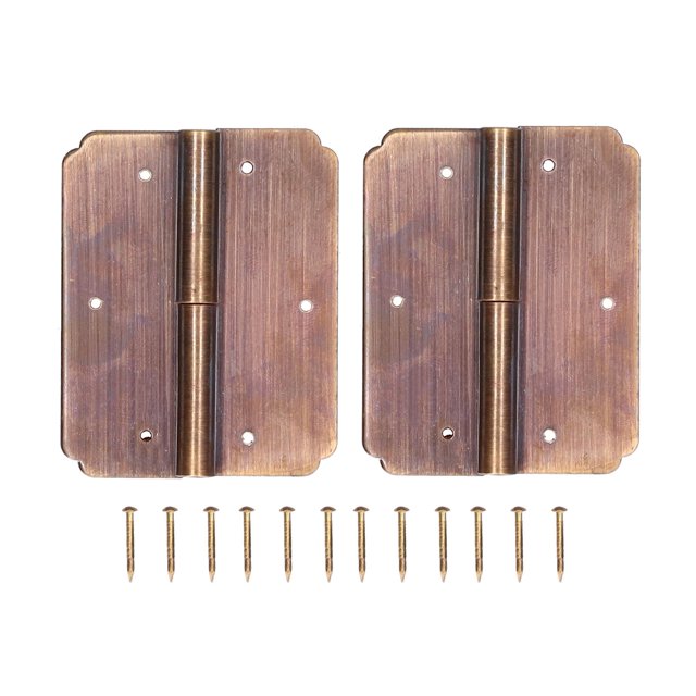 Charnière Carrée, Charnière de Porte en Laiton Rétro 2Set pour Armoire pour Armoire pour Tiroir