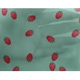 thumbnail image 4 of oneOone Georgette Viscose Fabric Raspberry Fruit Print Sewing Fabric BTY 42 Inch Wide, 4 of 4