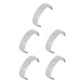 thumbnail image 3 of kurtrusly Elastic Stainless Steel Bracelet Add Touch Of Elegance To Wrist Durable 20MM silver 5Set, 3 of 6