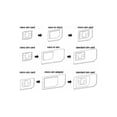 thumbnail image 2 of [4 Paquets] Noosy Adaptateur de Carte Sim Nano Micro Standard 4 en 1, Ensemble de Broches d'Éjection, 2 of 2