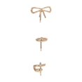 thumbnail image 2 of Scunci 3pk Pony Cuff Pins, Gold‑Tone Hair Cuff Pins for Ponytails and Braids, 2 of 4