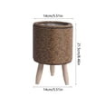 thumbnail image 3 of SSZMDLB Rattan Flower Pot, Flower Pot, Indoor Desktop Flowerpot, Woven Pot Potted Container, Triangular Support Flower Stand, Home Office Decor Planter for Succulents, Plants, 3 of 6