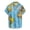 Sky Blue, variant on lcziwo Mens Hawaiian Shirts 2024 Summer Casual Short Sleeve Button Down Shirt World Map Print Graphic Tees Shirts Beach Bowling Shirts Tops Green S
