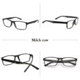 thumbnail image 2 of Milch cow Reading Glasses Blue Light Blocking for Women Men Spring Hinge Computer Cheaters Magnification Eyeglasses Readers +3.50, 2 of 5