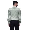 thumbnail image 4 of BESTMAN Chemise Décontractée Imprimée pour Hommes Coupe Ajustée à Boutons Manches Longues, 4 of 5
