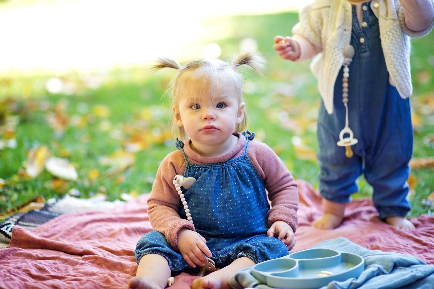 Tiny Teethers Clip-On Silicone Pacifier Clip for infants, 4.5" Silicone Pacifier Clip