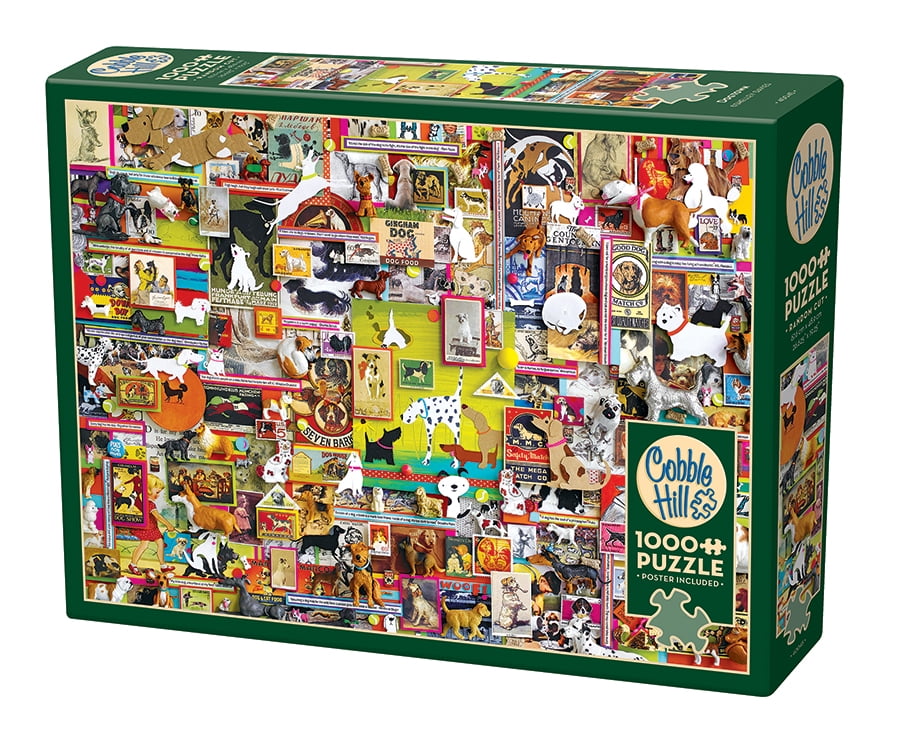 Cobble Hill Jigsaw Puzzle - Dogtown, 1000 Piece Puzzle