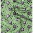 thumbnail image 1 of Soimoi Modal Satin Fabric Moon & Stars Galaxy Fabric Prints by Yard 42 Inch Wide, 1 of 1