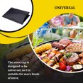 thumbnail image 4 of Langgg BBQ Stove Dustproof Cover Round Outdoor Waterproof Sunproof Replacement Solid Color Burner Cap Protector Accessories 86x36cm, 4 of 9