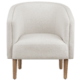 thumbnail image 4 of Bouclair Fauteuil d'Appoint en Tissu Avoine et Bois, 4 of 10